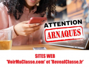 ⚠ ARNAQUE : site web 'VoirMaClasse' 